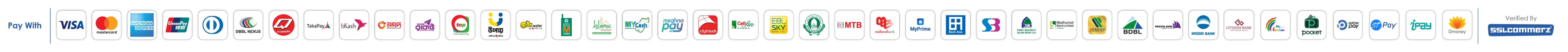 SSL Commerz Payment Methods